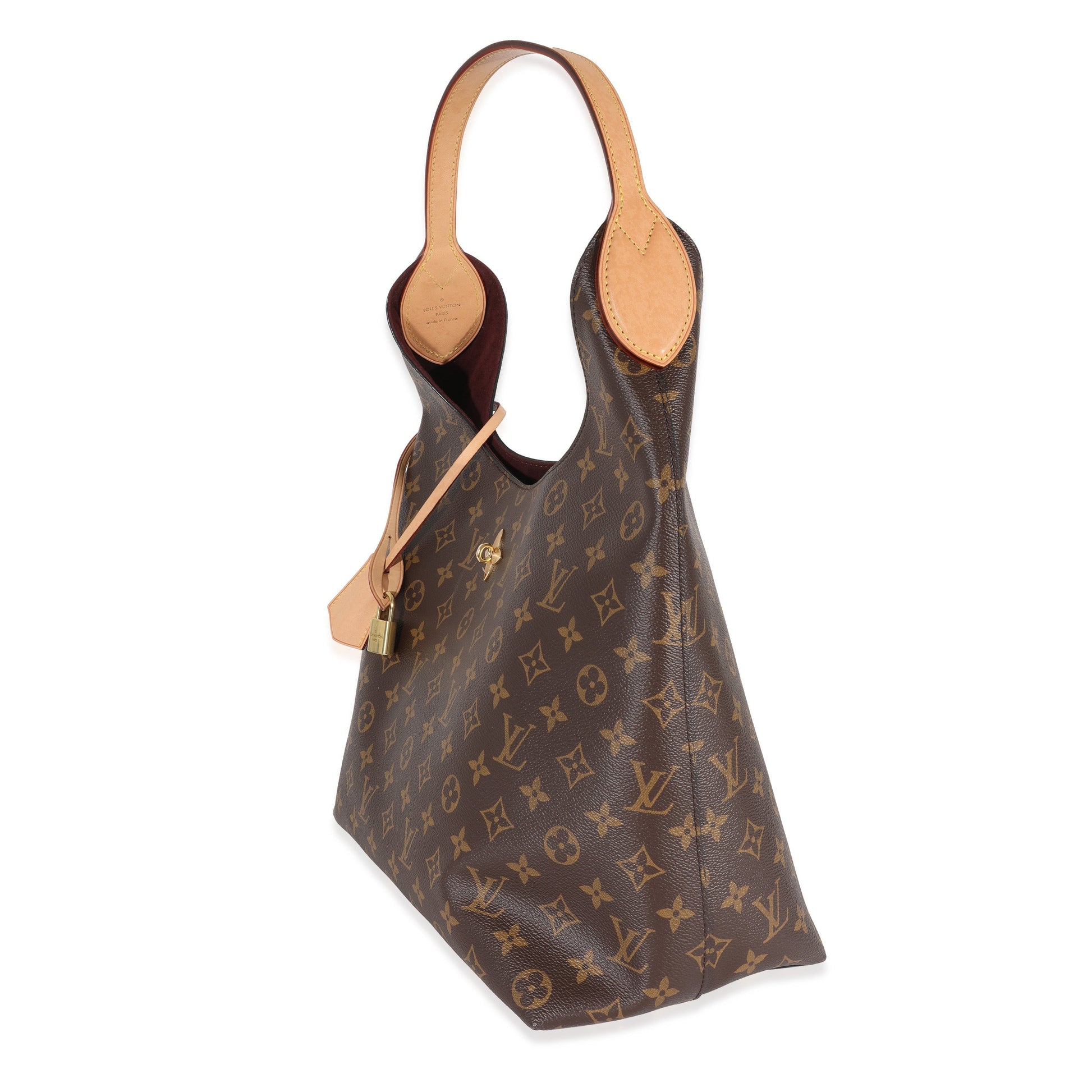 Louis Vuitton Flower Monogram Canvas Shoulder Bag