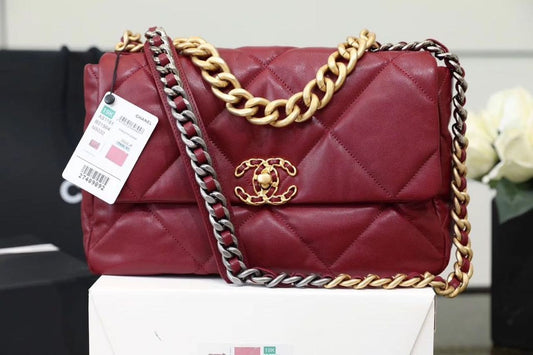 Chanel Bordeaux Travel Bag