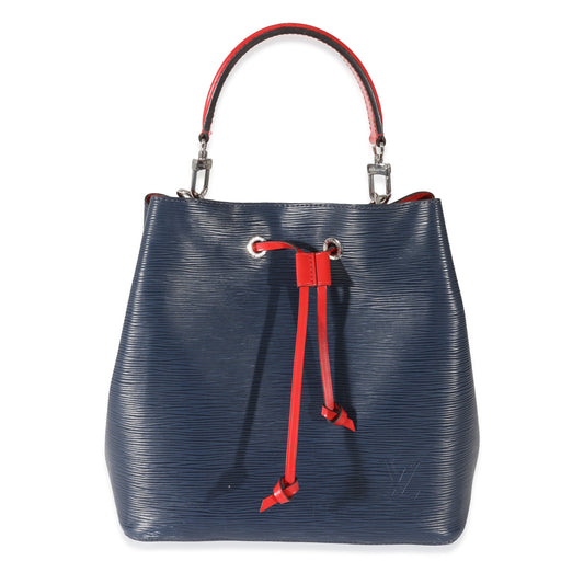 Louis Vuitton Indigo Epi NéoNoé MM Handbag