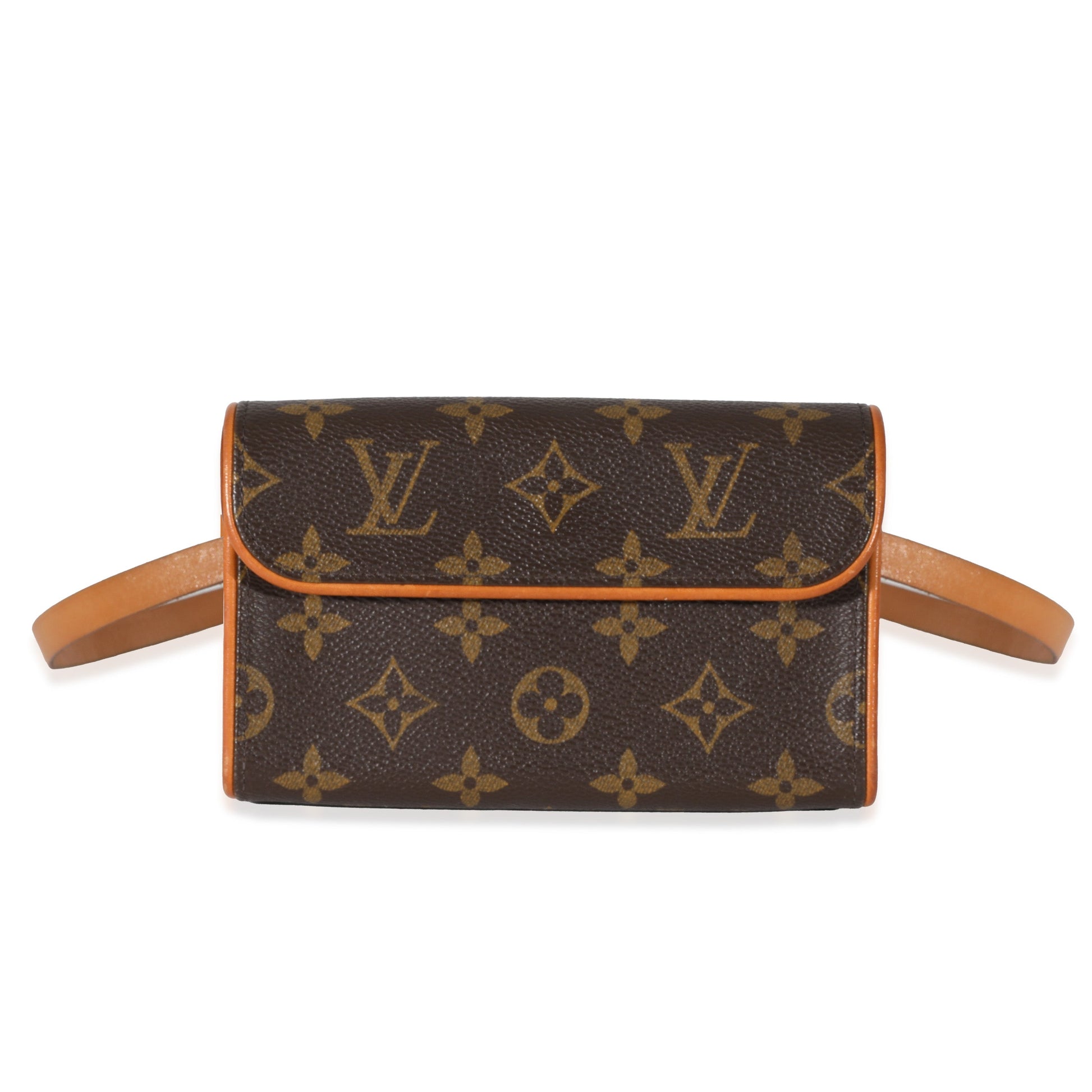 Louis Vuitton Pochette Florentine Waist Monogram Canvas Clutch Bag Waist Bag