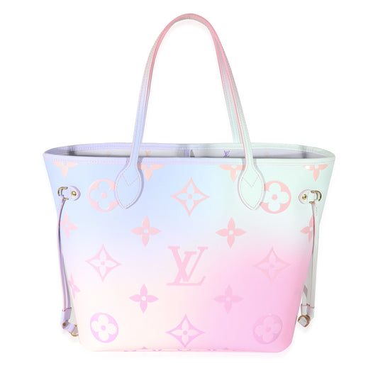 Louis Vuitton Giant Sunrise Pastel Spring City Monogram Canvas Neverfull Jewelry