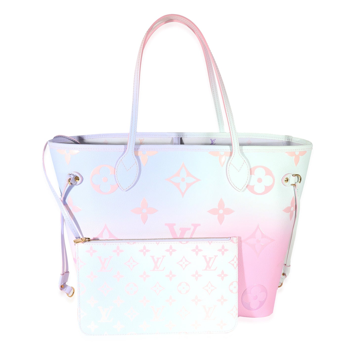 Louis Vuitton Giant Sunrise Pastel Spring City Monogram Canvas Neverfull Jewelry