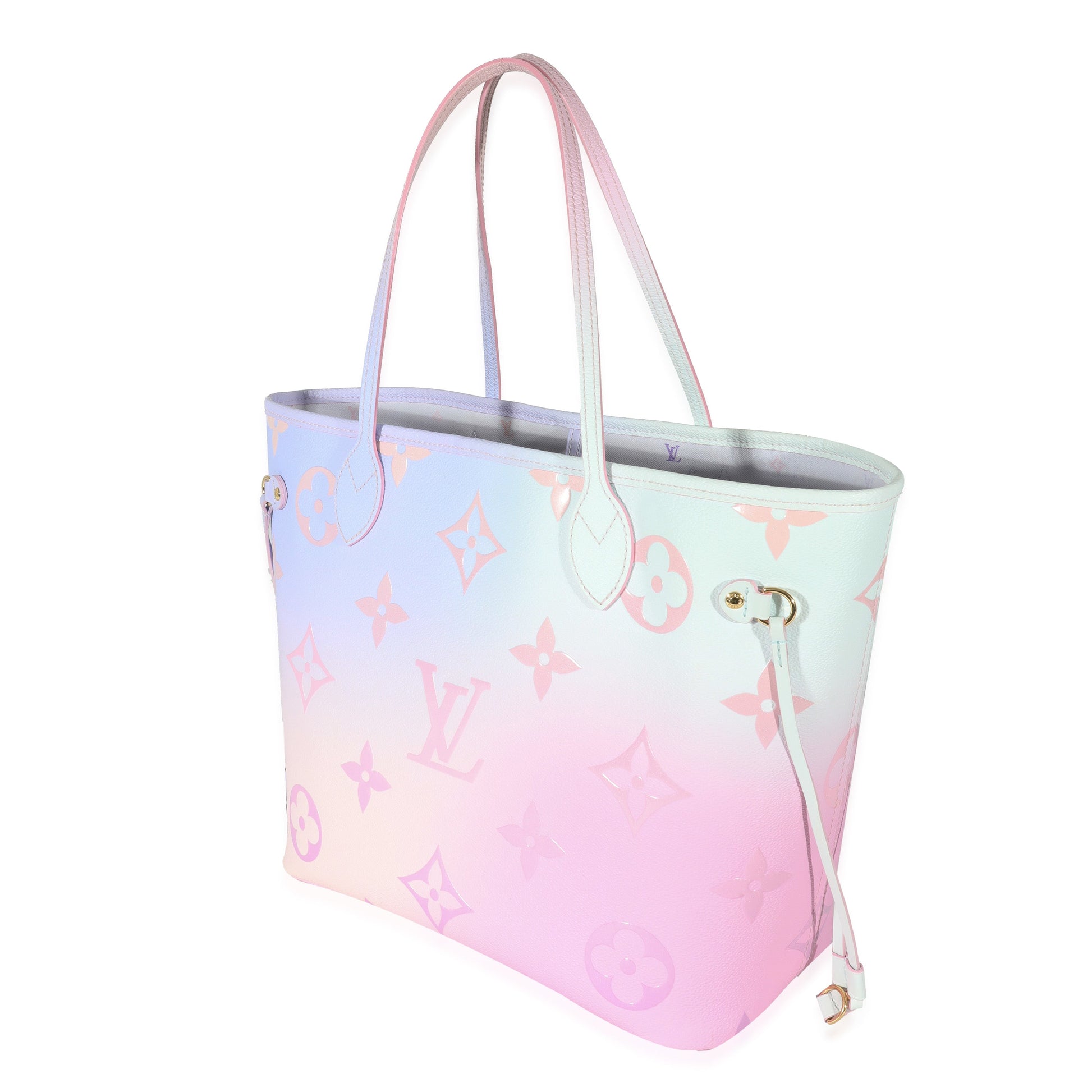 Louis Vuitton Giant Sunrise Pastel Spring City Monogram Canvas Neverfull Jewelry