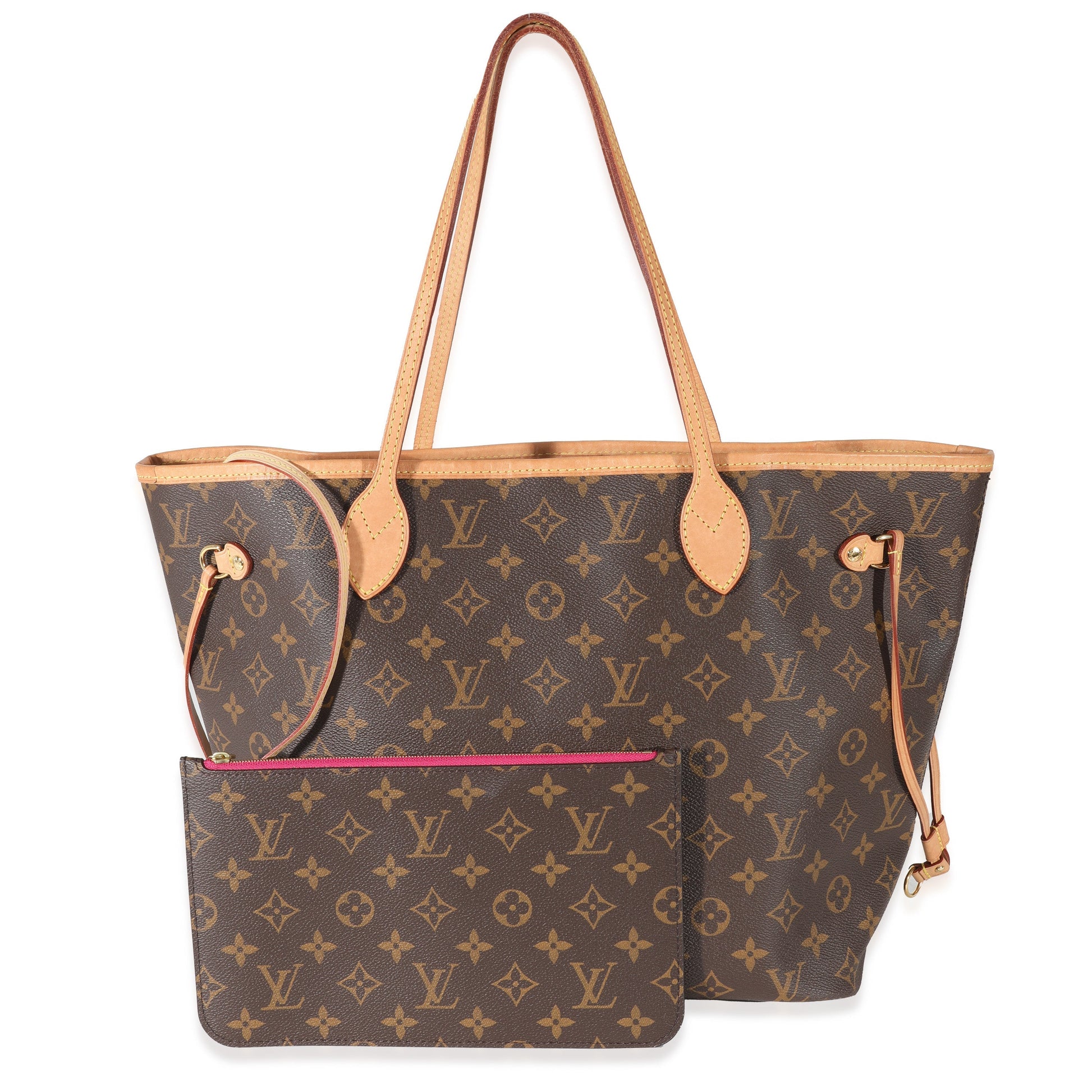 Louis Vuitton Pivonne Neverfull MM Monogram Canvas Tote Bag