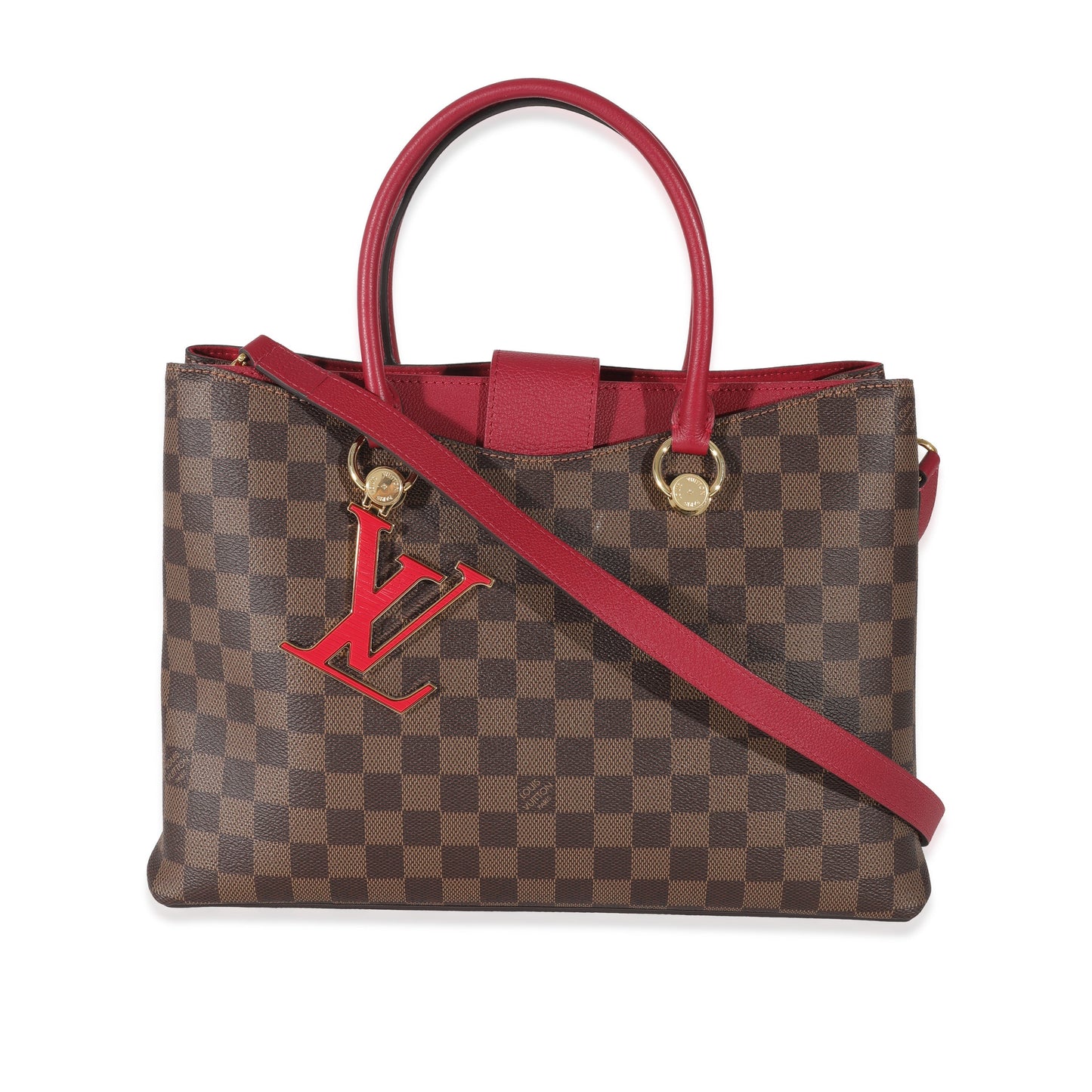 Louis Vuitton Damier Ebene CanvasRiverside Tote Bag