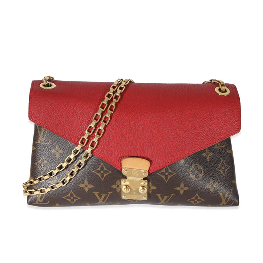 Louis Vuitton Cherry Pallas Monogram Canvas Chain Handbag