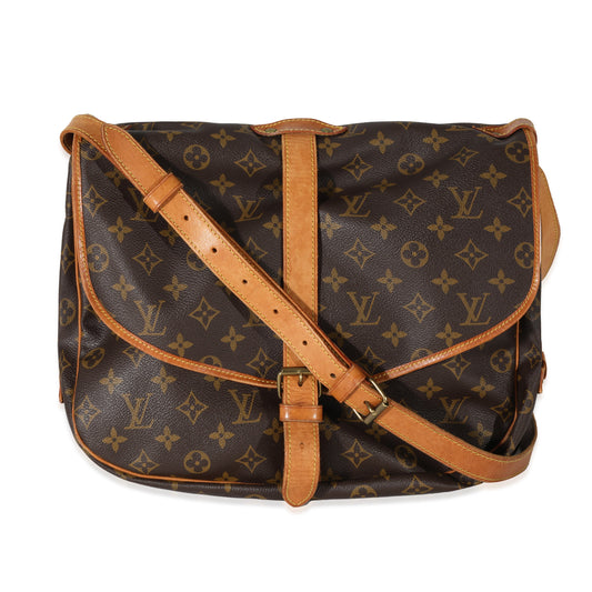 Louis Vuitton Saumur 35 Monogram Canvas Handbag Saumur 35