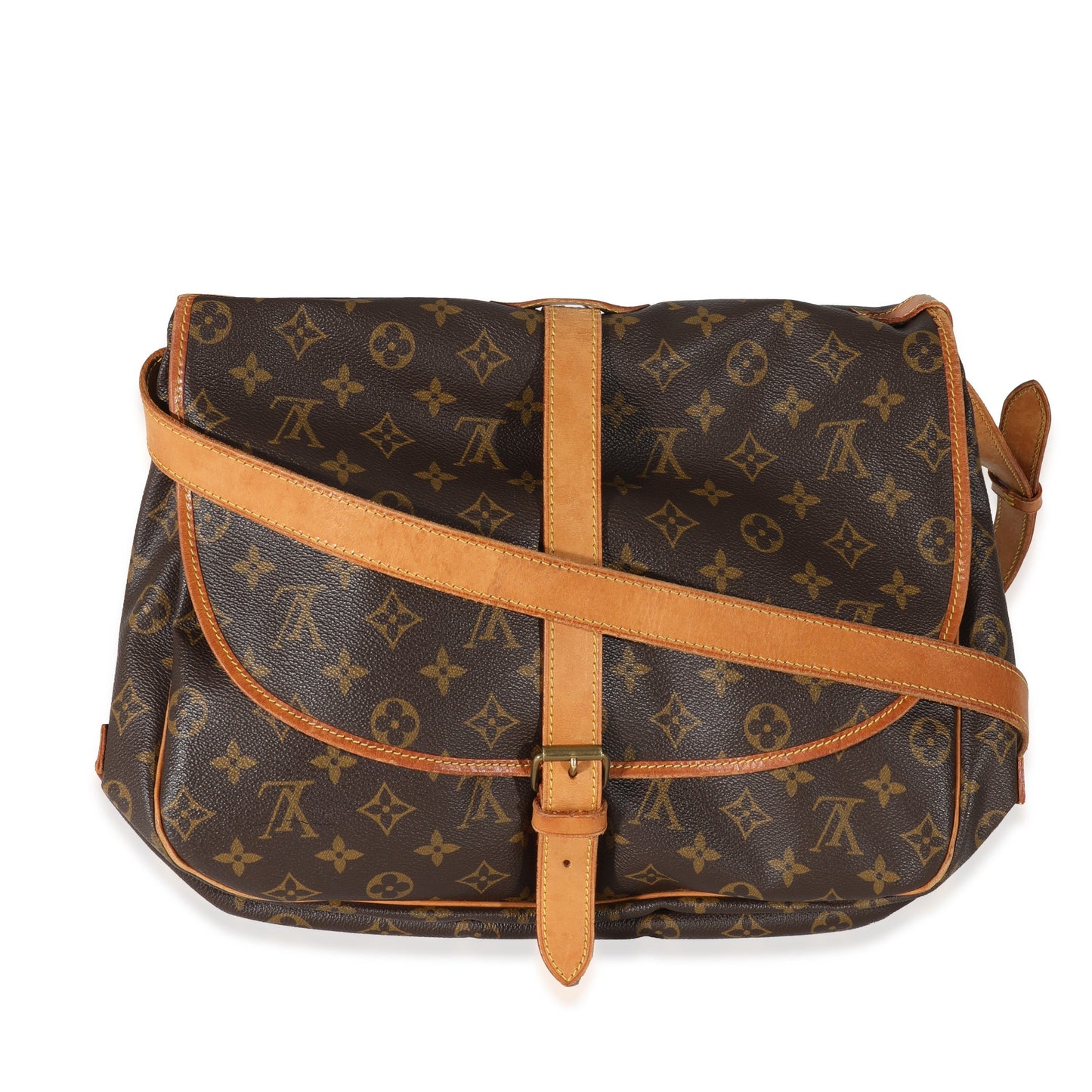 Louis Vuitton Saumur 35 Monogram Canvas Handbag Saumur 35