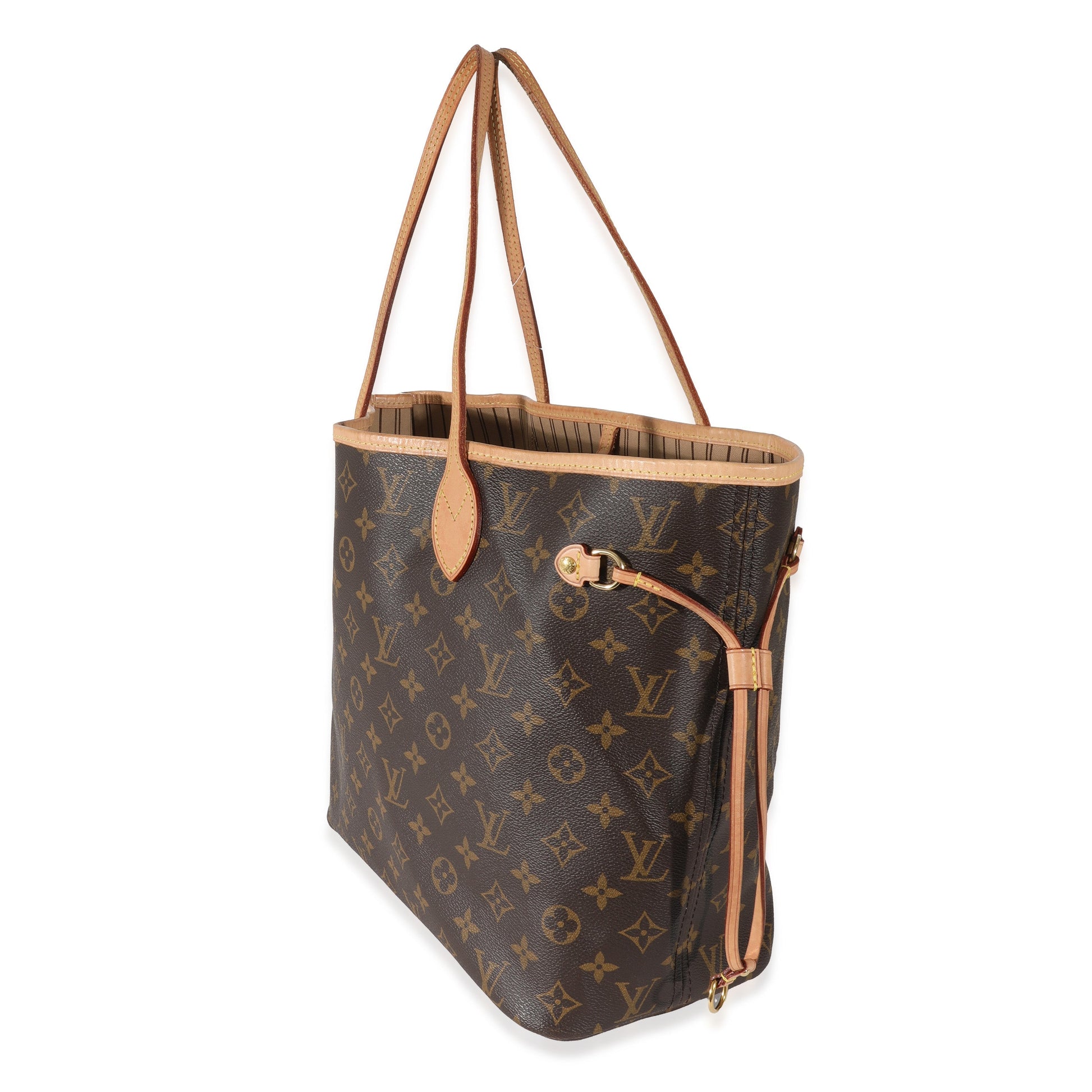Louis Vuitton Neverfull MM Monogram Canvas Tote Bag 15
