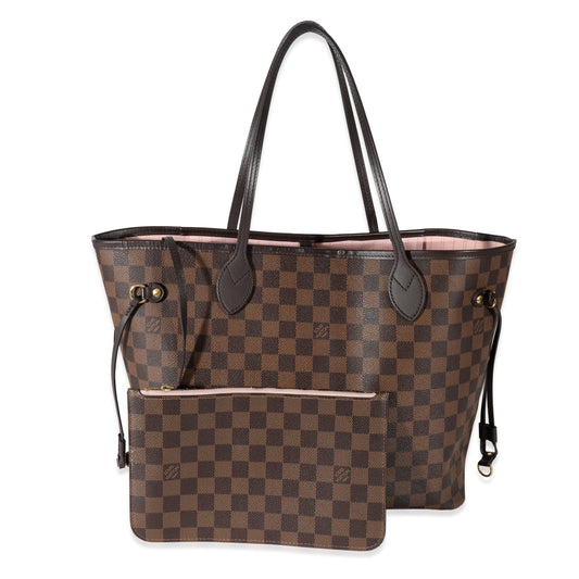 Louis Vuitton Damier Ebene Neverfull MM Tote Bag