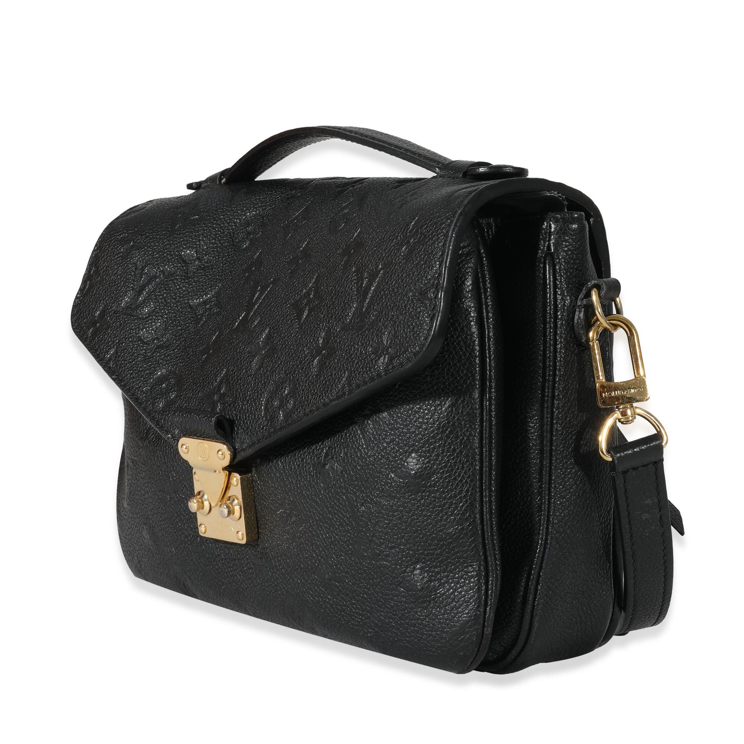 Louis Vuitton Empreinte Pochette Metis Monogram Black Clutch Bag 8
