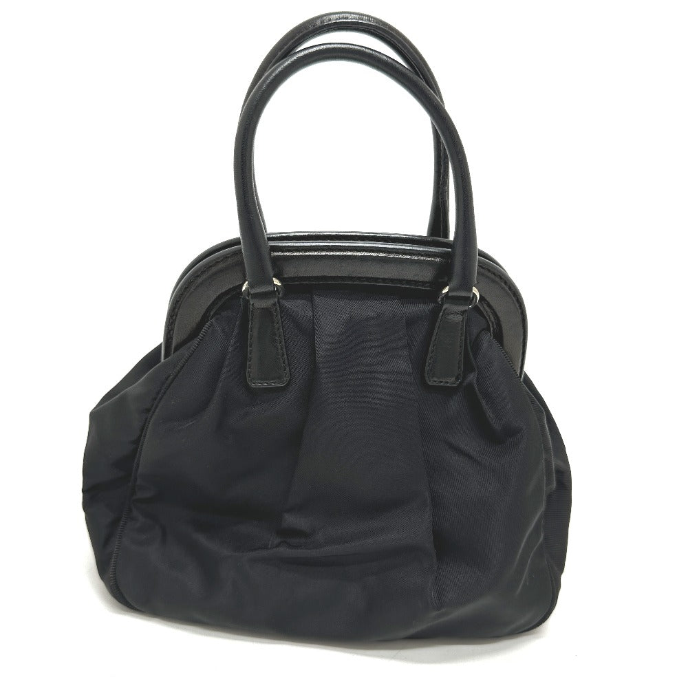 Evening Bear Leather Nylon Travel Bag