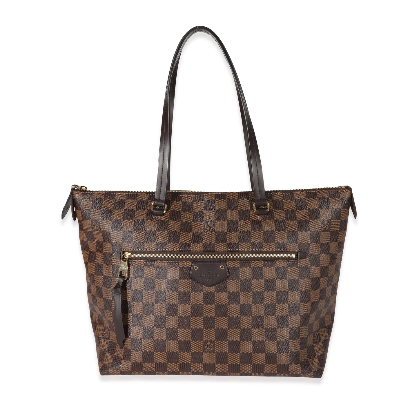Louis Vuitton Damier Ebene Iena MM Canvas Handbag