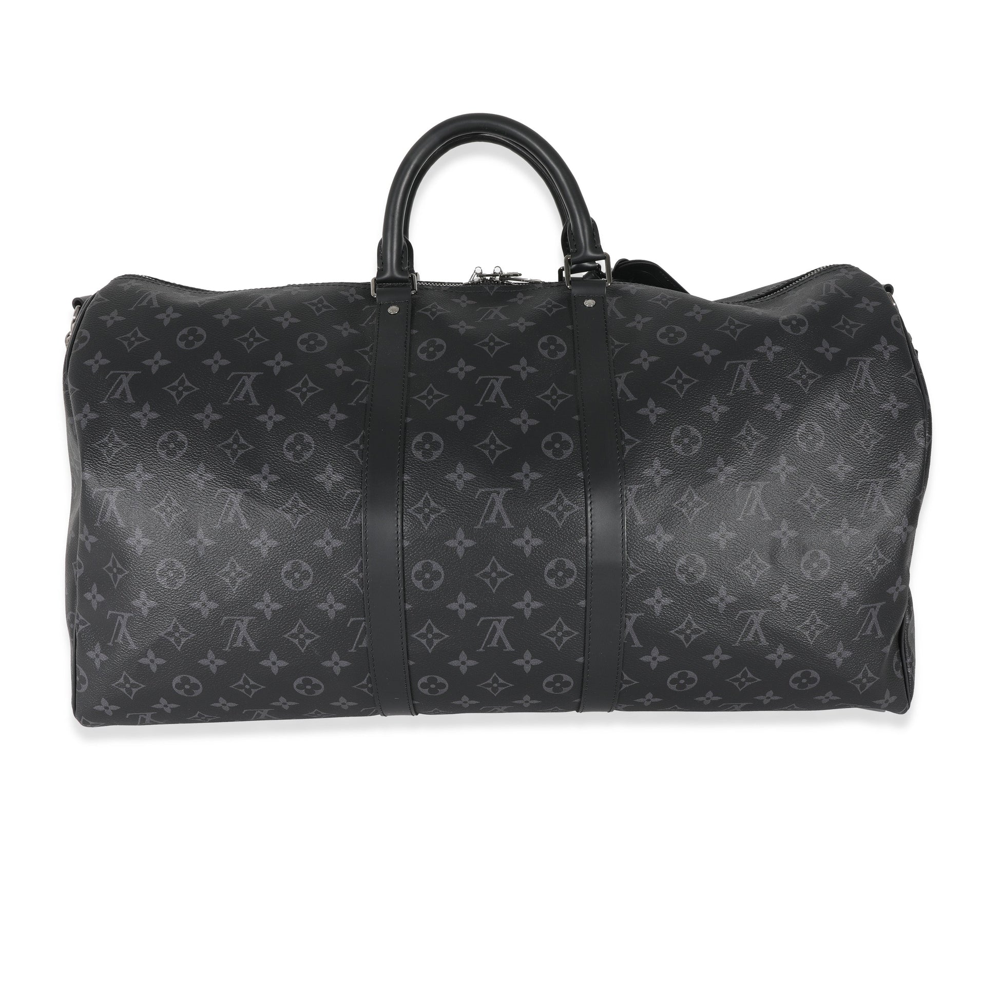 Louis Vuitton Eclipse Keepall Bandoulière 55 Monogram Canvas Handbag
