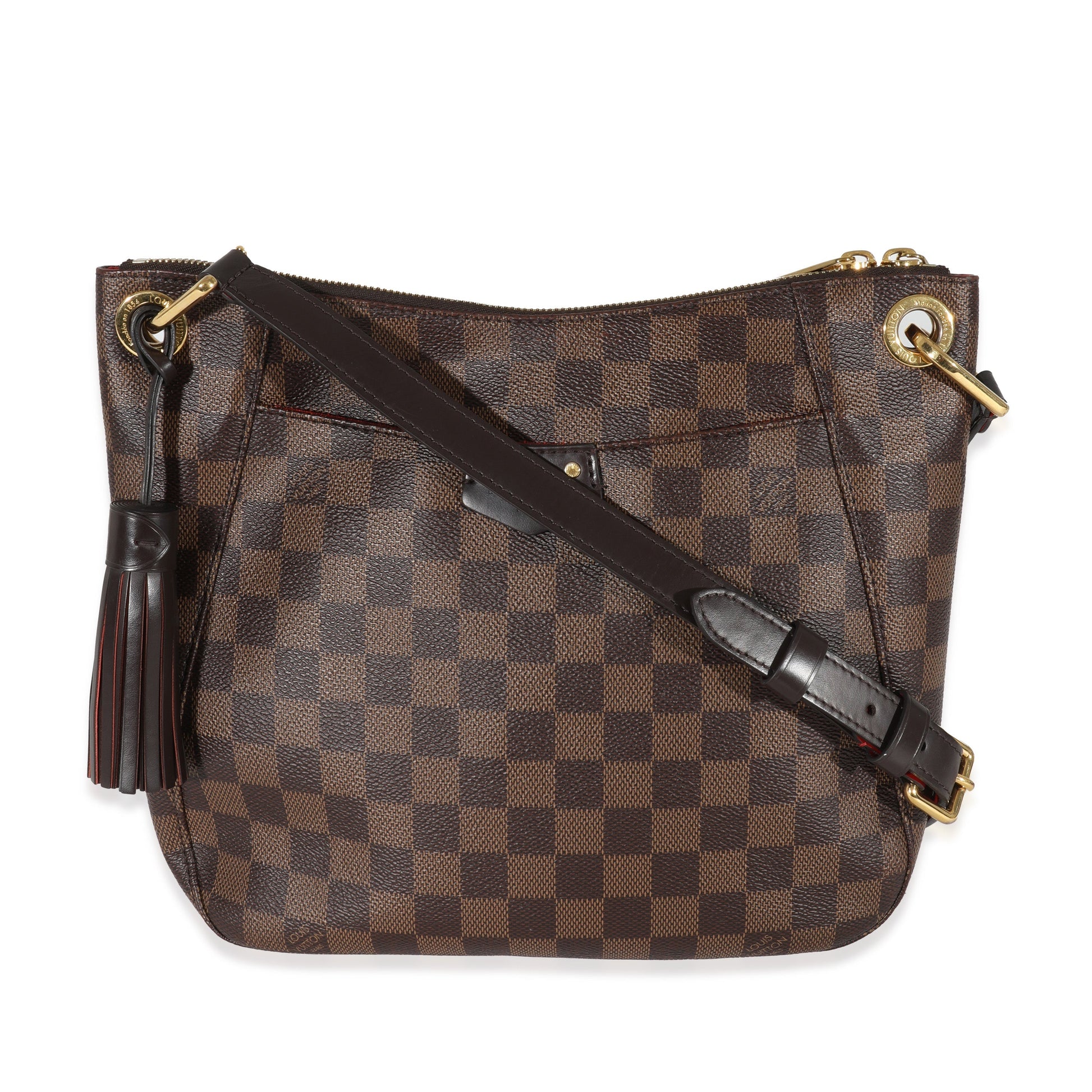 Louis Vuitton Damier Ebene South Bank Besace Canvas Handbag 3