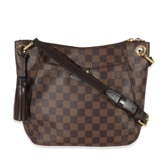 Louis Vuitton Damier Ebene South Bank Besace Canvas Handbag 3