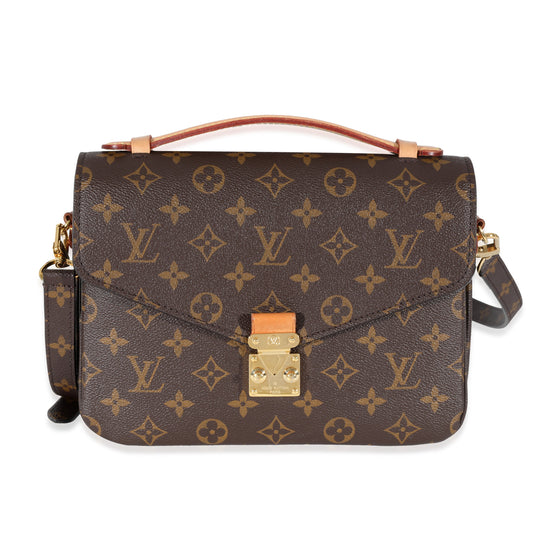Louis Vuitton Pochette Metis Monogram Canvas Clutch Bag 8