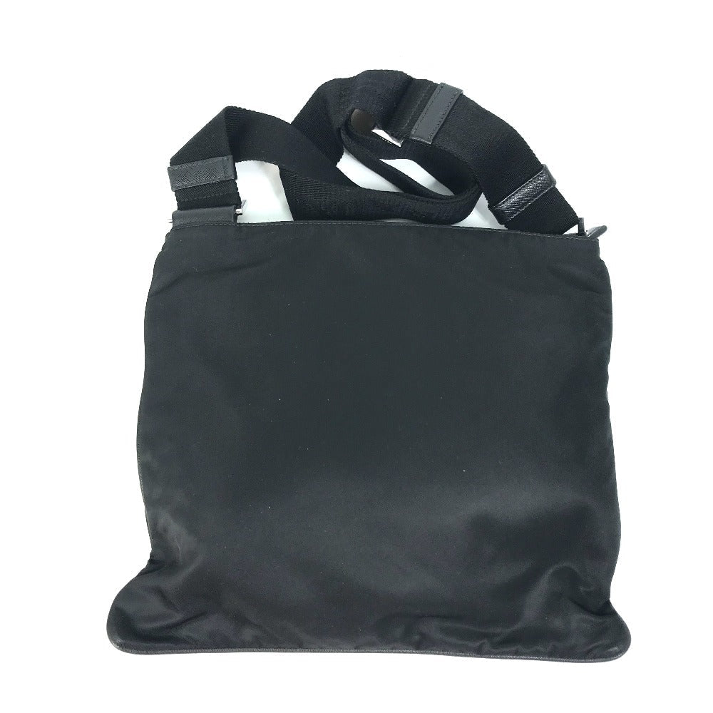 Shoulder Bag Bag Triangle Logo Mens Leather Nylon