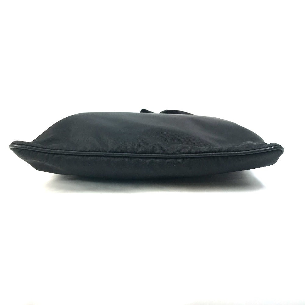 Shoulder Bag Bag Triangle Logo Mens Leather Nylon