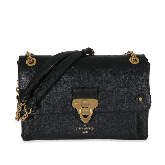 Louis Vuitton Empreinte Vavin PM Black Handbag