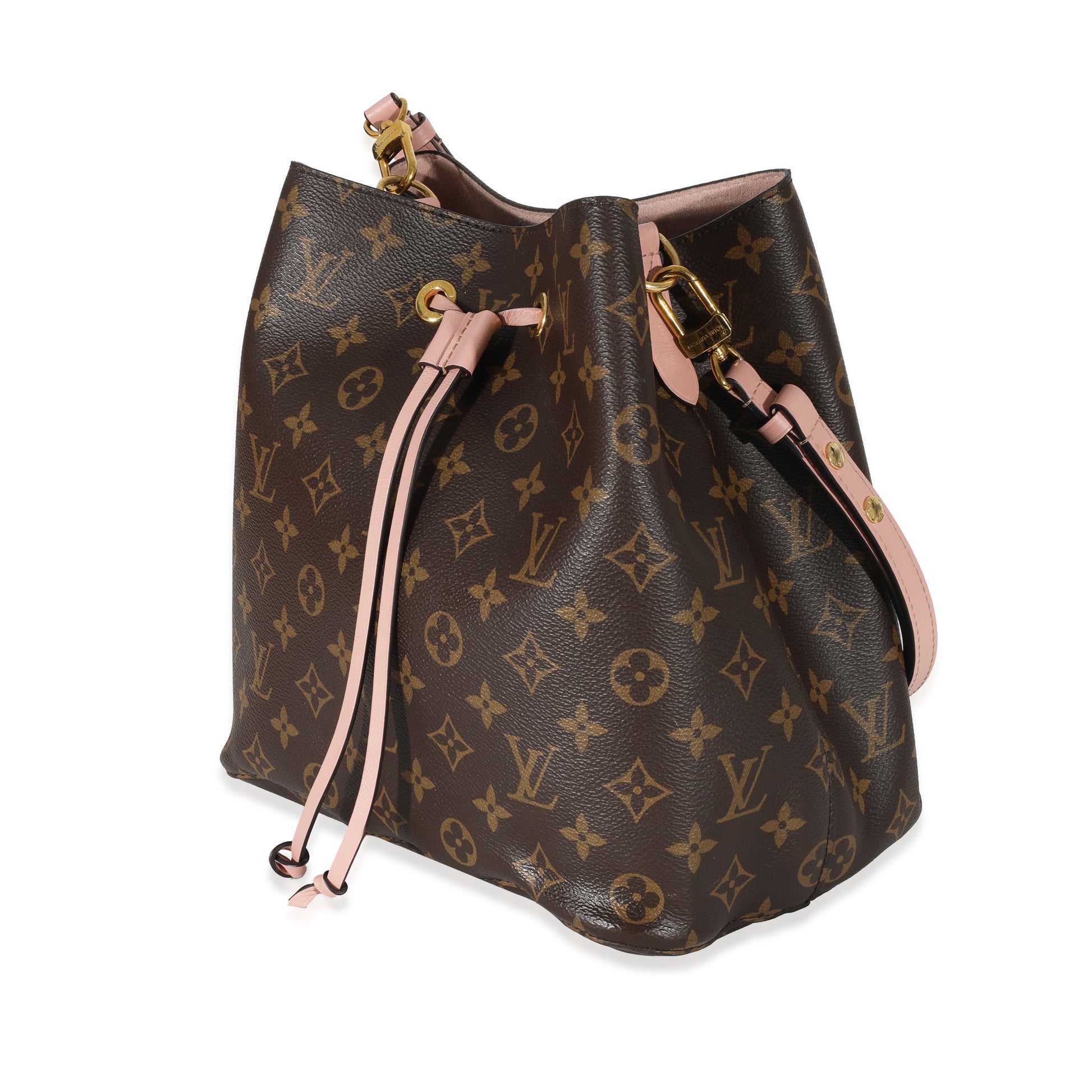 Louis Vuitton Rose Ballerine NeoNoe MM Monogram Canvas Handbag