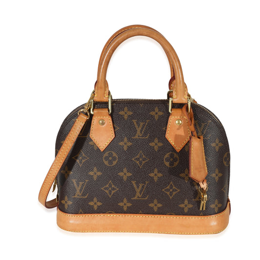 Louis Vuitton Alma BB Monogram Canvas Handbag 3