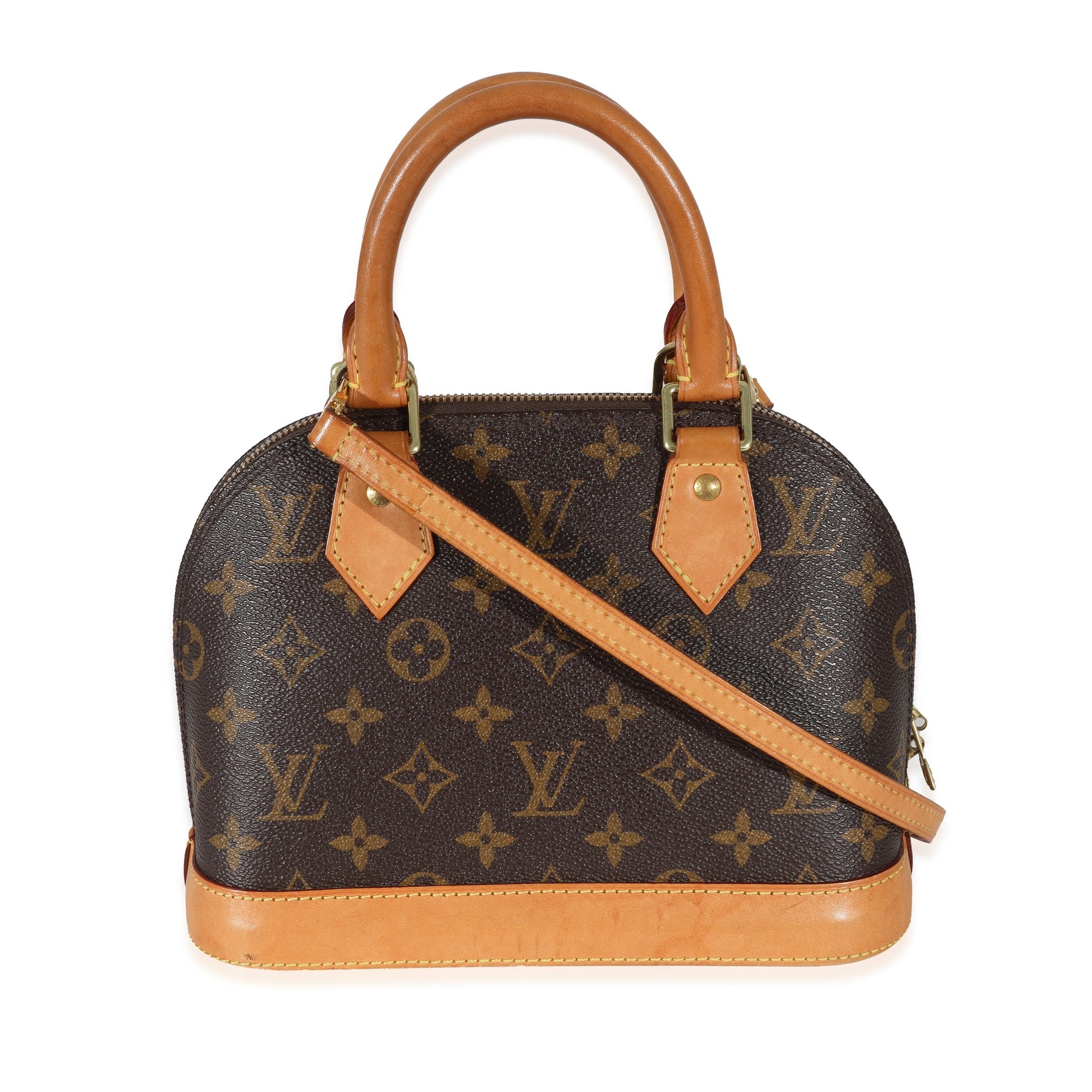 Louis Vuitton Alma BB Monogram Canvas Handbag 3