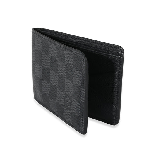 Louis Vuitton Damier Graphite Multiple Canvas Wallet Case