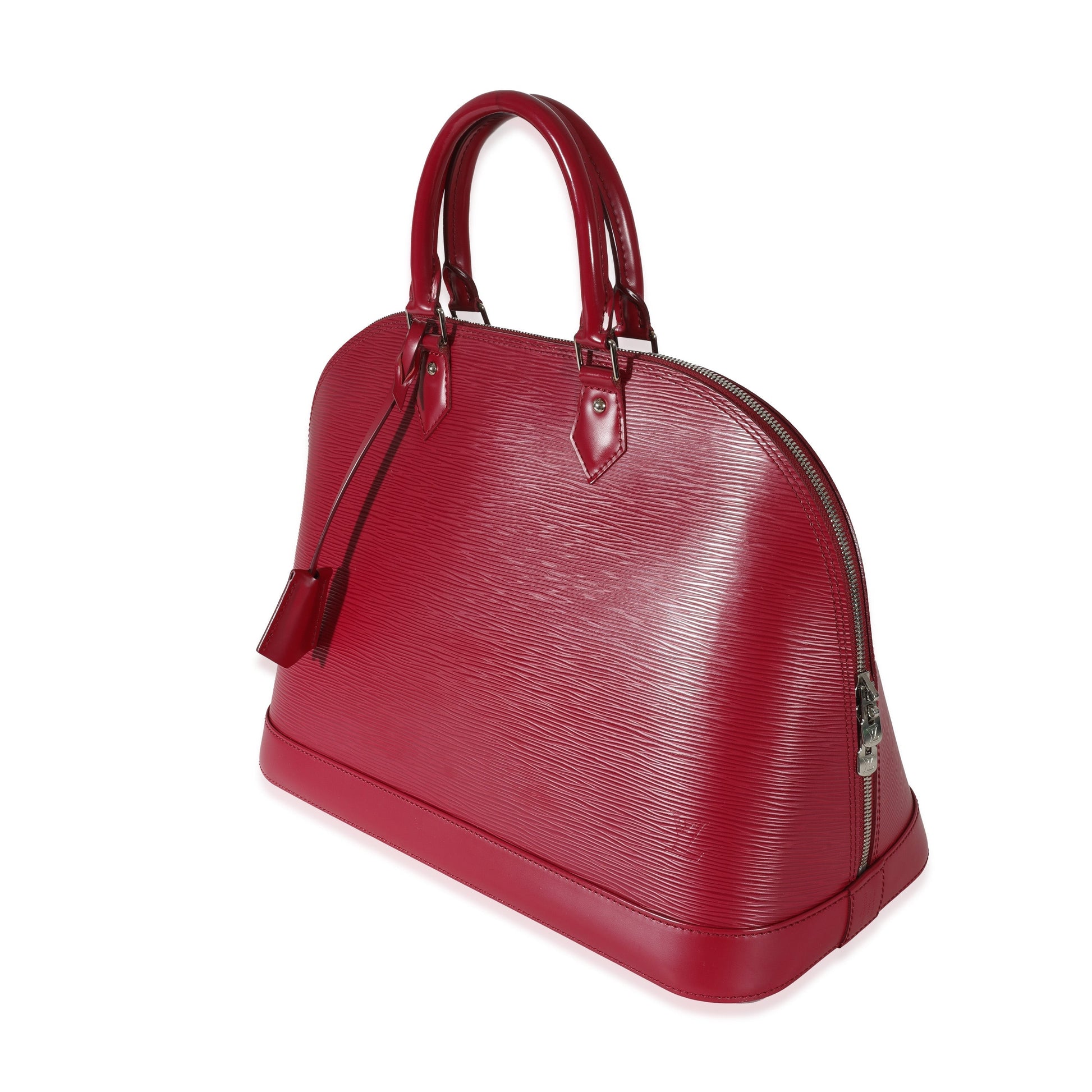 Louis Vuitton Fuchsia Epi Alma GM Handbag