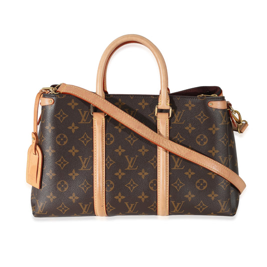 Louis Vuitton Soufflot MM Monogram Canvas Handbag