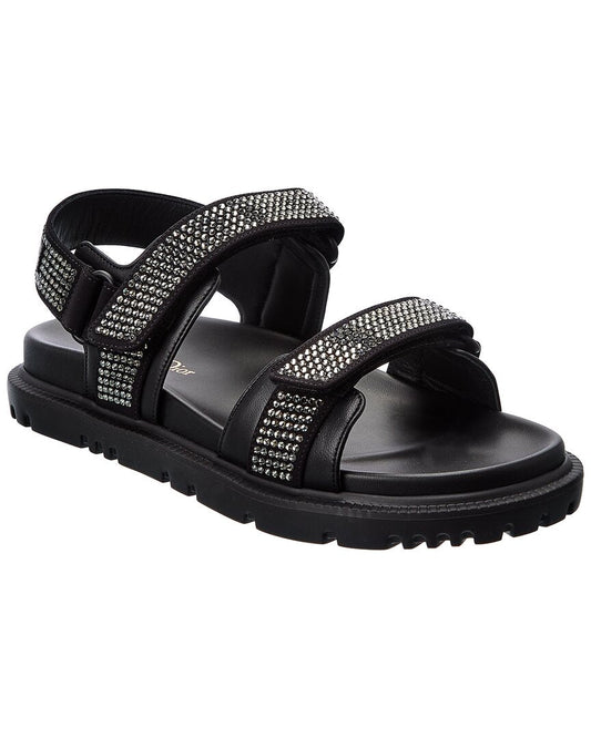 Dior Shoe act Sandal 2 Leather Black Shoes