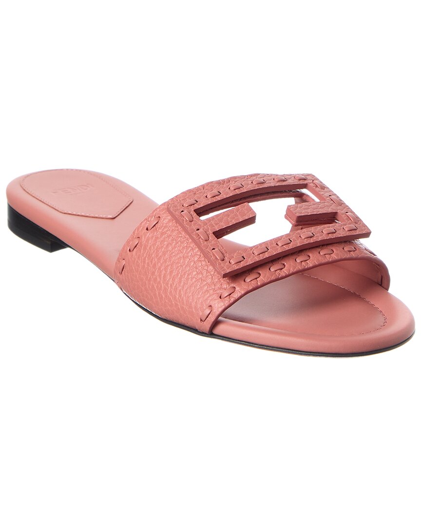 Fendi Shoe Ff Baguette Sandal 10 Leather Shoes