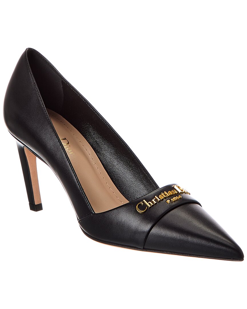 Dior Shoe My Pump Leather Black Shoes