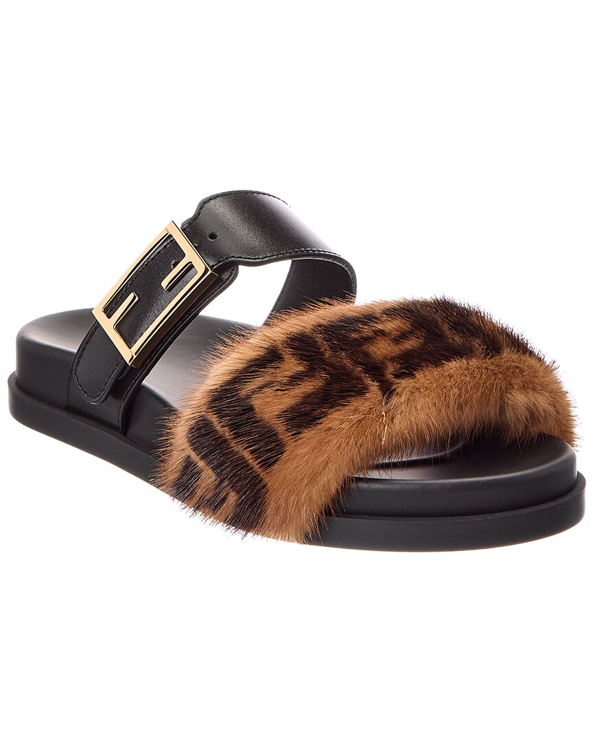 Fendi Shoe Feel Sandal 8 Leather Shoes