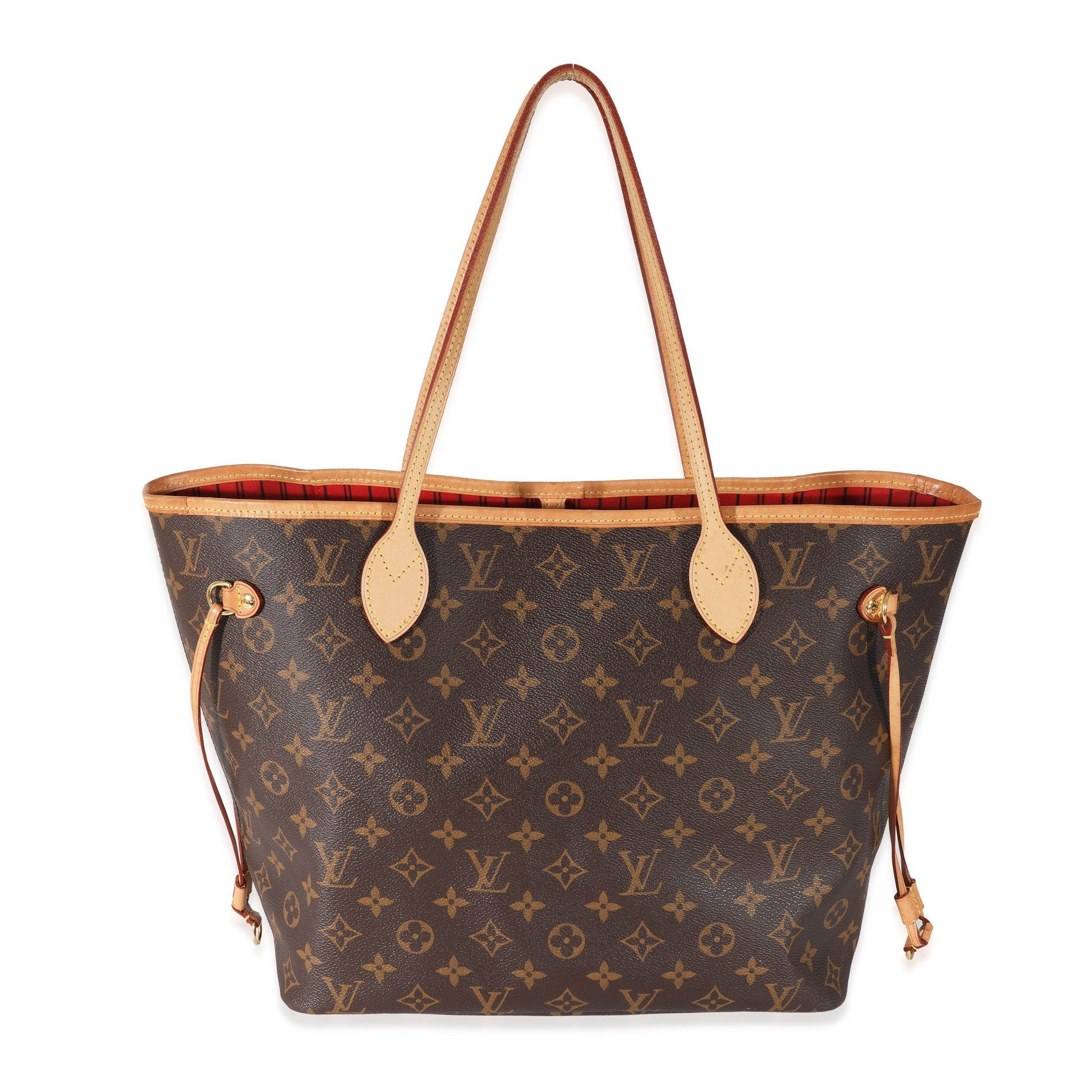 Louis Vuitton Cherry Neverfull MM Monogram Canvas Tote Bag