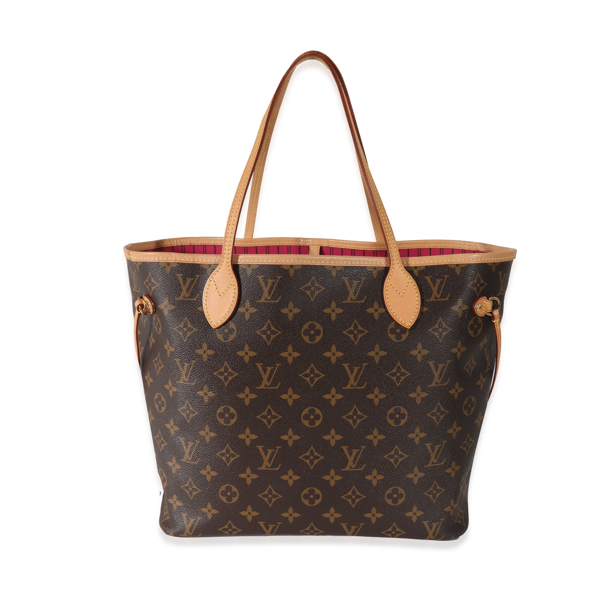 Louis Vuitton Neverfull MM Monogram Canvas Tote Bag 19