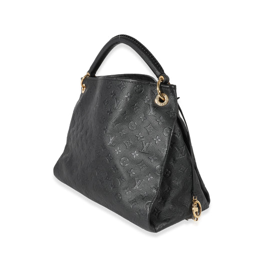 Louis Vuitton Empreinte Artsy MM Monogram Black Handbag 4