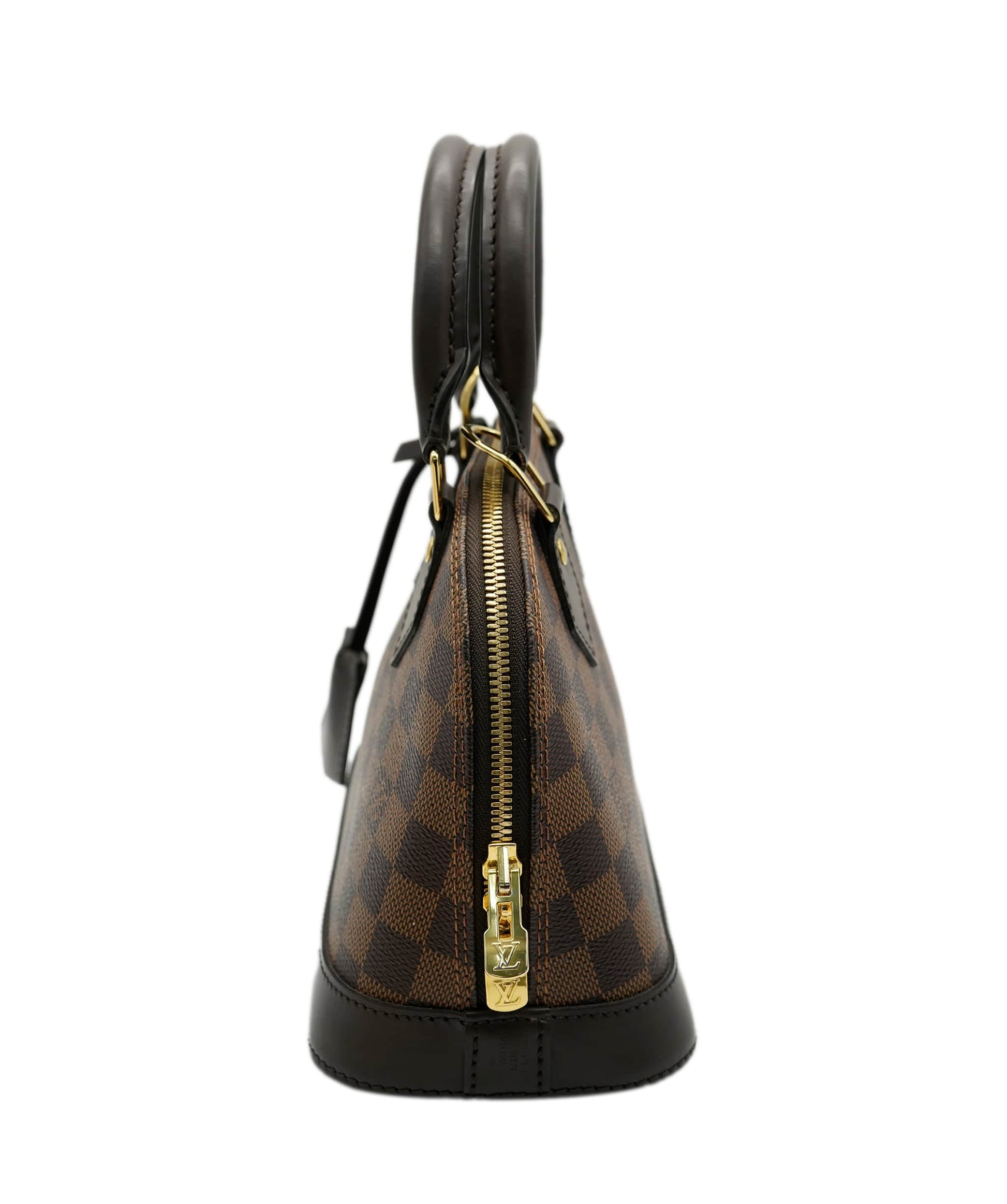 Louis Vuitton Damier Ebene Alma BB Canvas Handbag 5