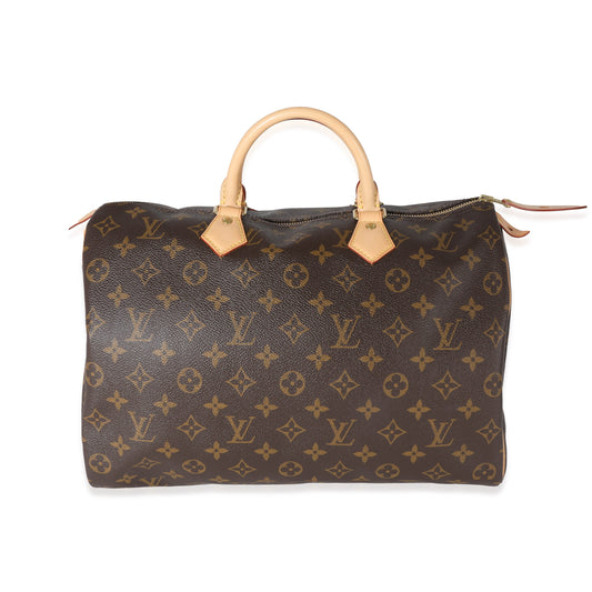 Louis Vuitton Speedy 35 Monogram Canvas Handbag 5