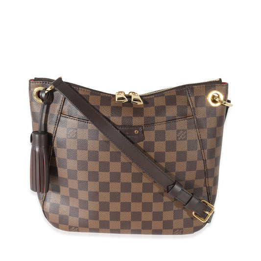 Louis Vuitton Damier Ebene South Bank Besace Canvas Handbag 6