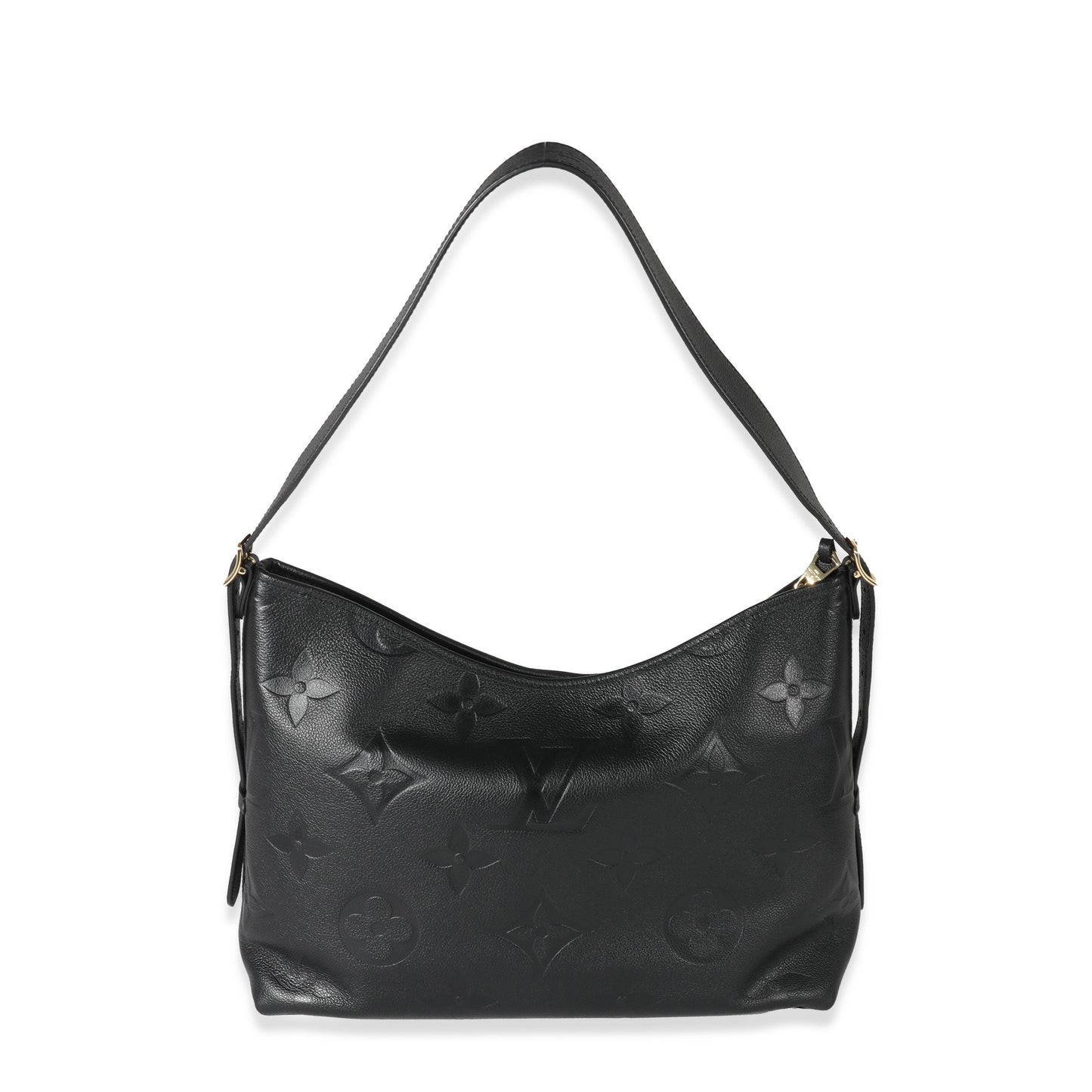 Louis Vuitton Empreinte CarryAll MM Monogram Black Handbag Carryall Mm