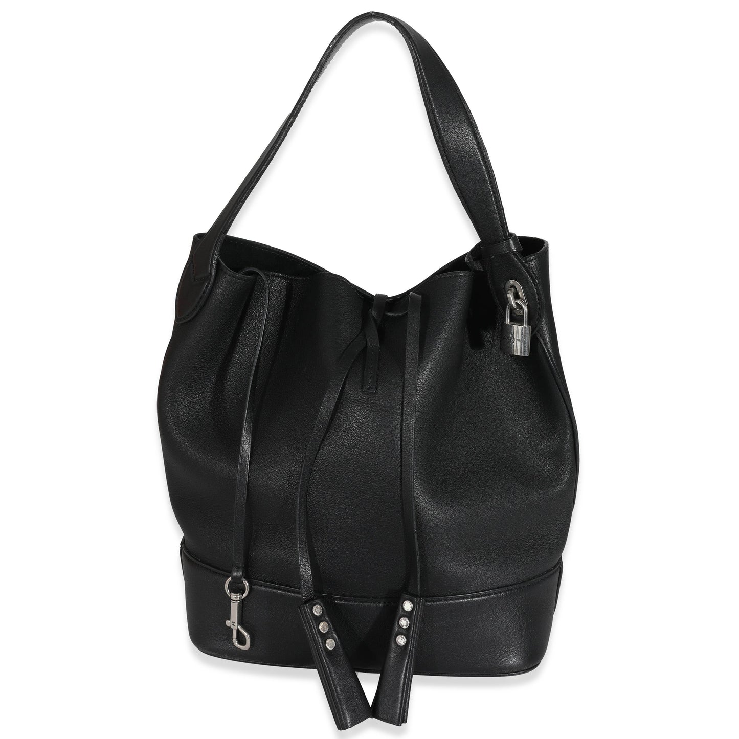 Louis Vuitton NN14 Cuir Nuance GM Leather Black Handbag