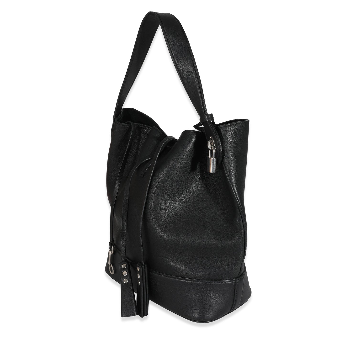 Louis Vuitton NN14 Cuir Nuance GM Leather Black Handbag