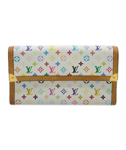Louis Vuitton Porte Tresor International Monogram Multicolor Wallet Case