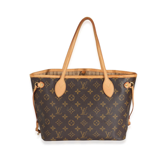 Louis Vuitton Neverfull PM Monogram Canvas Tote Bag 3