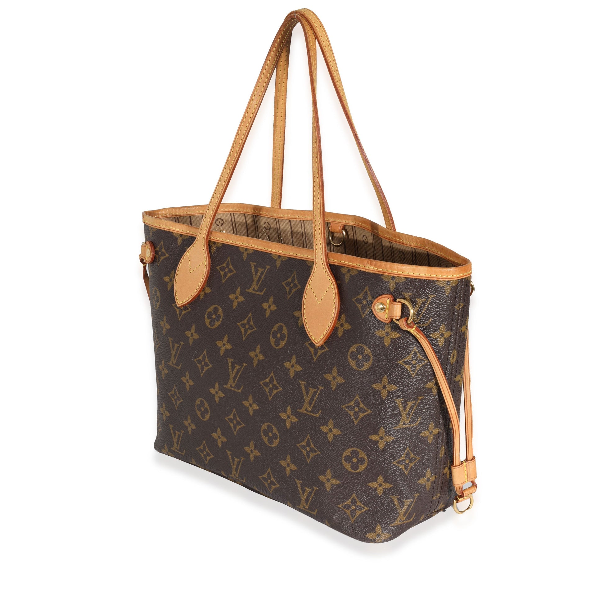 Louis Vuitton Neverfull PM Monogram Canvas Tote Bag 3