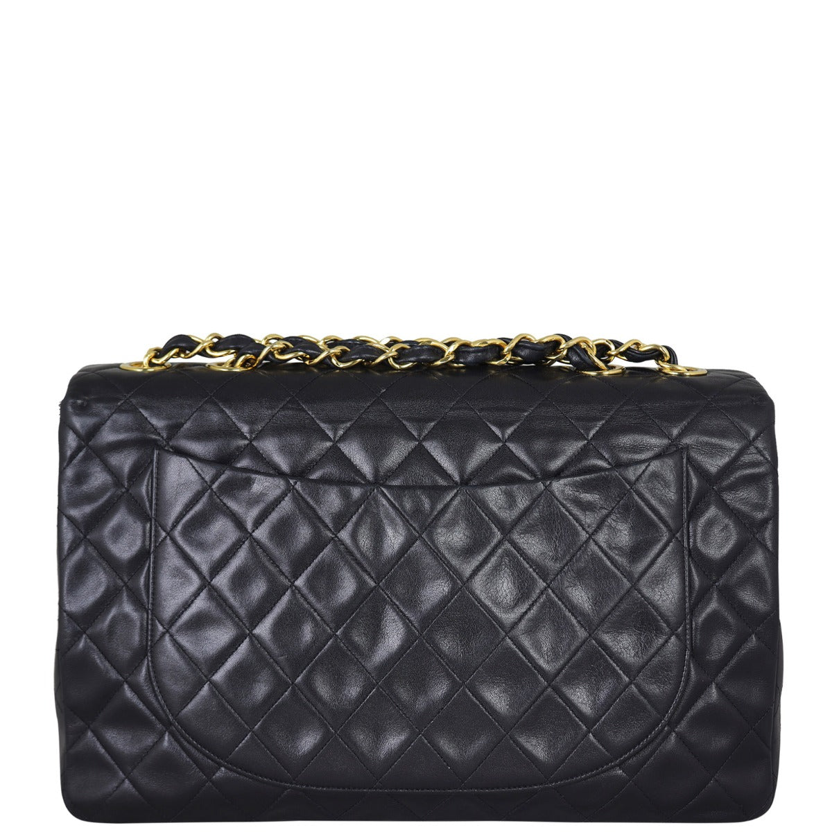 Chanel Maxi Jumbo XL Single Bag Lambskin Flap Handbag