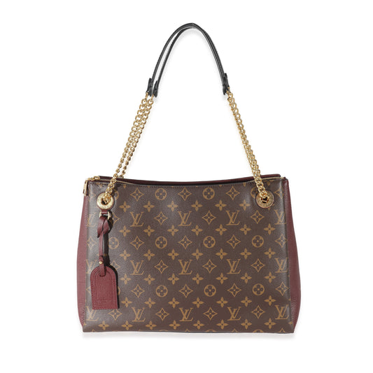 Louis Vuitton Bordeaux Surene MM Monogram Handbag