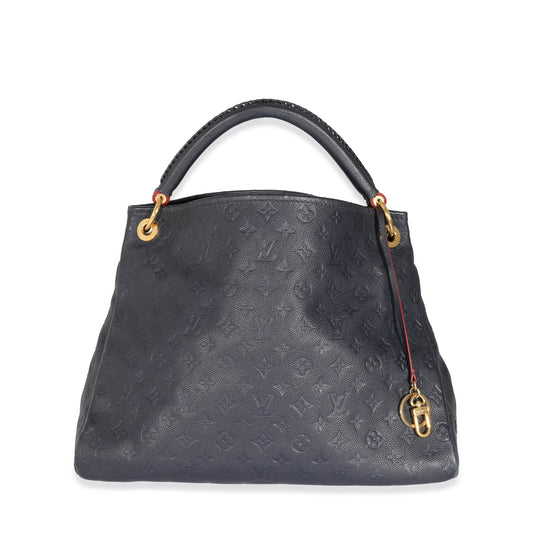 Louis Vuitton Marine Rouge Empreinte Artsy MM Handbag