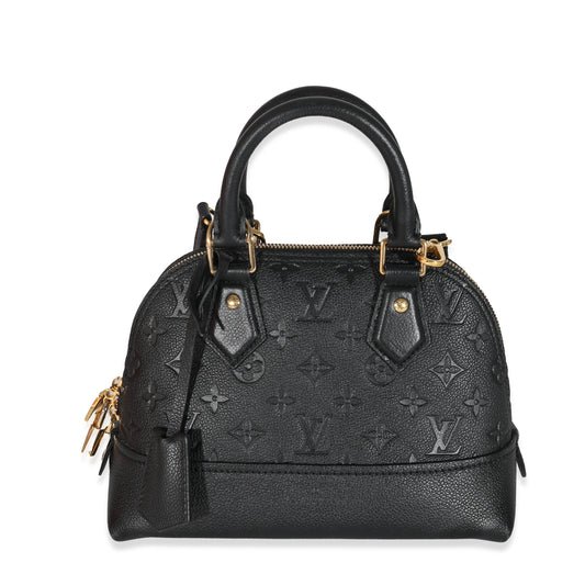 Louis Vuitton Empreinte Neo Alma BB Black Handbag